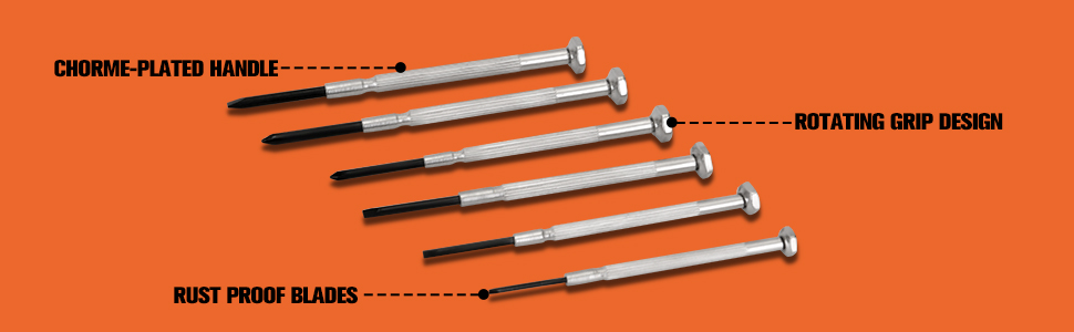Small screwdriver set