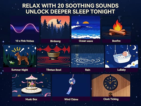 20 soothing sounds