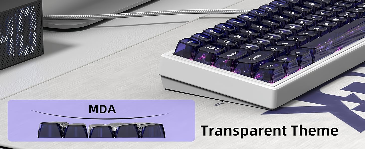 M68 HE V2 60% Wired Gaming Magnetic Keyboard,Hall Effect Gaming Keyboard Rapid Trigge