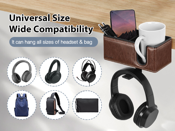 clamp on cup holder for desk,clamp on desk organizer,clip on desk organizer,pen holder for desk