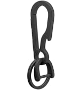 PJYTAC Titanium Carabiner Keychain Clip, Minimalist Keychain Key Clip EDC Quick Release Hooks
