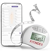 FITINDEX Body Measuring Tape, Accurate Bluetooth Measuring Tape for Body Measurements, Smart Body...