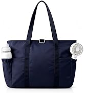 YANLIFY Tote Bag for Women, 26L Capacity Travel Purses Work Bag, Small Zipper Tote Bag for Travel...