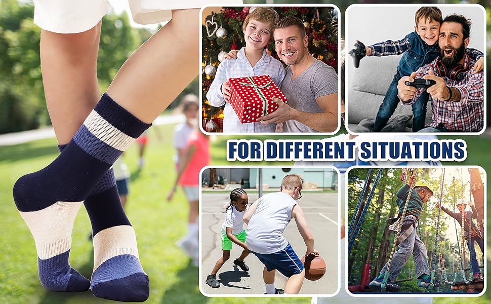 Welwoos Kids Sports Cotton Socks
