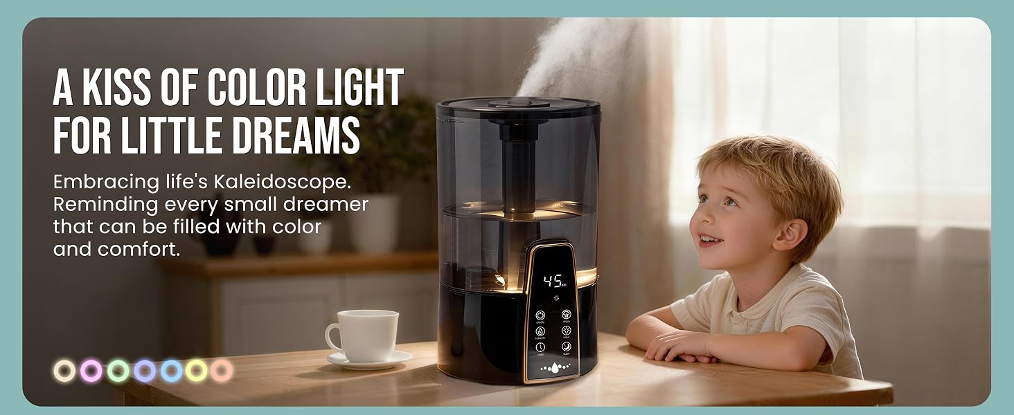 A KISS OF COLOR LIGHT FOR LITTLE DREAMS