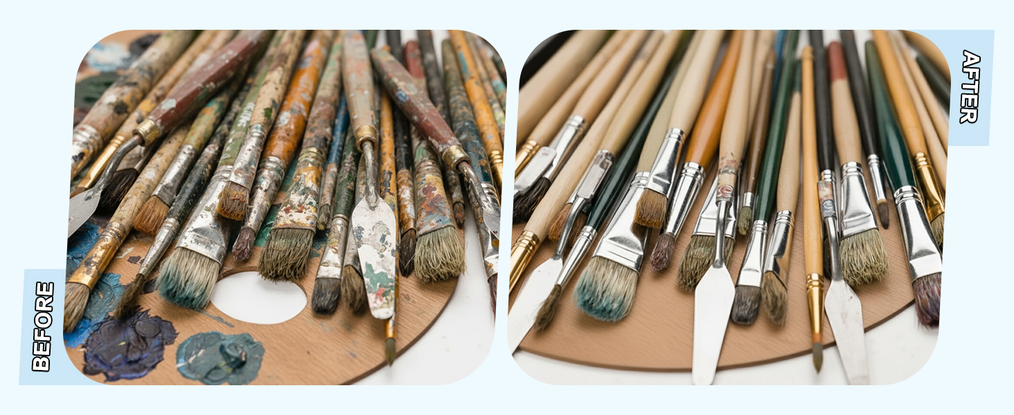Brush Cleaner and Restorer