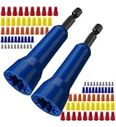 GIVEUBED Wire Nut Driver, Spin Twist Wire Connector Socket,Wire Twisting Tool, Wire Connector Dri...