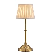 KDG Portables Cordless Table Lamp, Fabric Shade Desk Lamp, 4000mAh Rechargeable Battery Powered L...