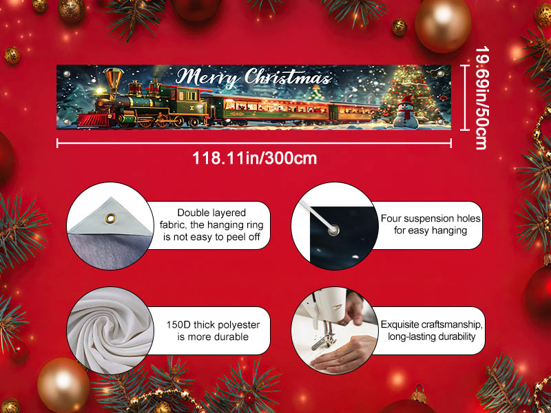 christmas wall banner