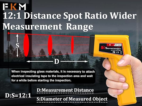 industrial work temperature thermometer