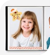 CRANBURY Portfolio Binder for 8x10 Photos - (Black), Poly Plastic 8 x 10 Art Presentation Book wi...