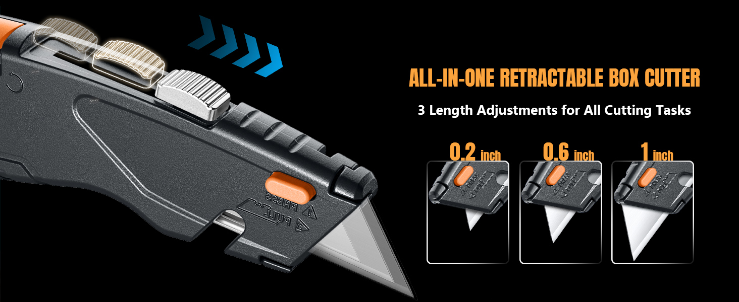 box cutter retractable