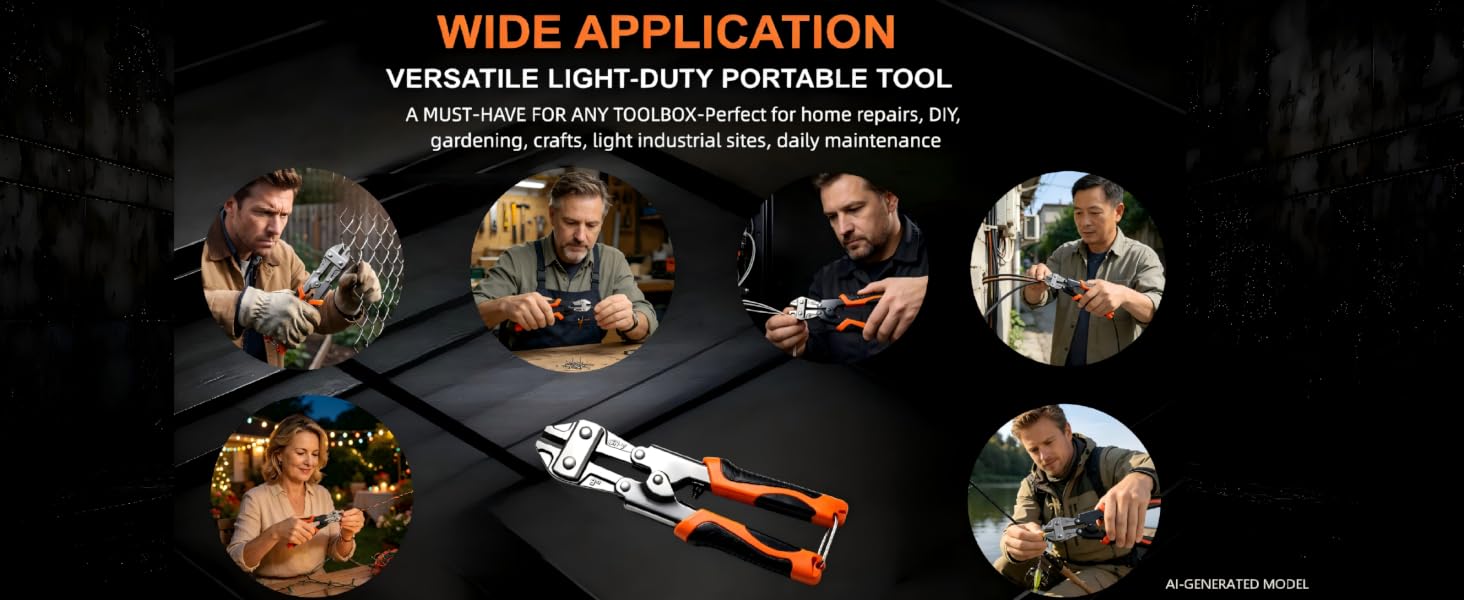 Wide application VERSATILE LIGHT-DUTY PORTABLE TOOL