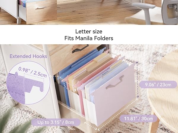 Wheat Straw Expanding Hanging File Folders