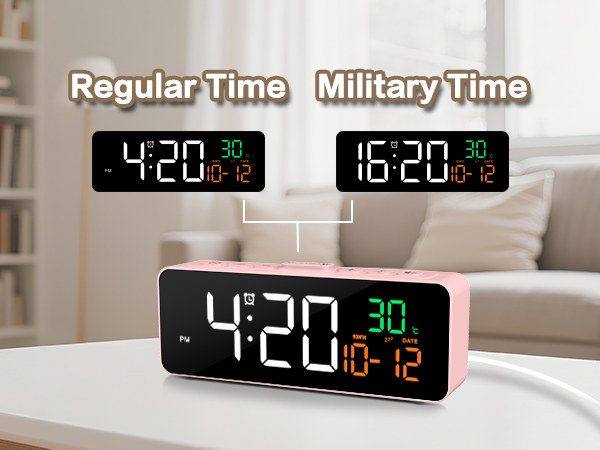 time display modes
