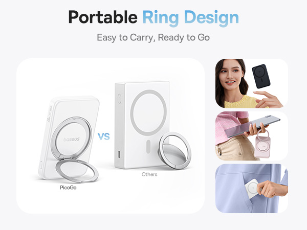 PicoGo qi2 magsafe power bank 5000mah