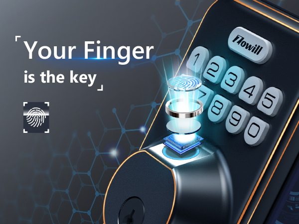 Your finger is the key