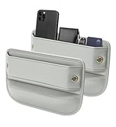 Owntow Car Gap Filler, Universal Fit Car Seat Gap Filler Organizer, Premium Leather Car Organizer...
