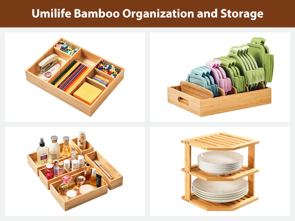 Bamboo Organization and Storage-A+102YD
