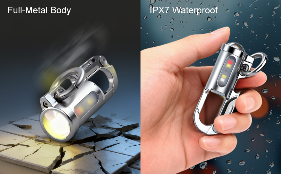 Waterproof flashlight