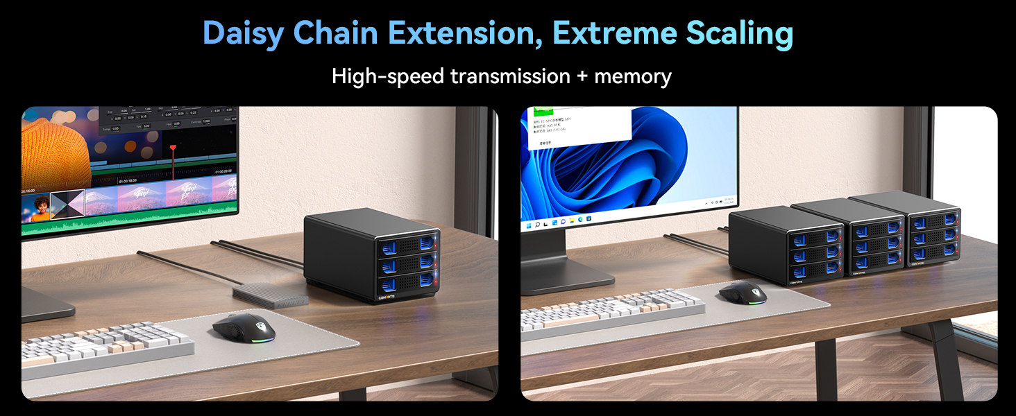 3 Bay Hard Drive Enclosure