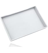 VCREATC White Serving Tray (11.8 x 8.7 inch) for Serving Accessory, Spa, Coffee, Drinks, Wine, Te...