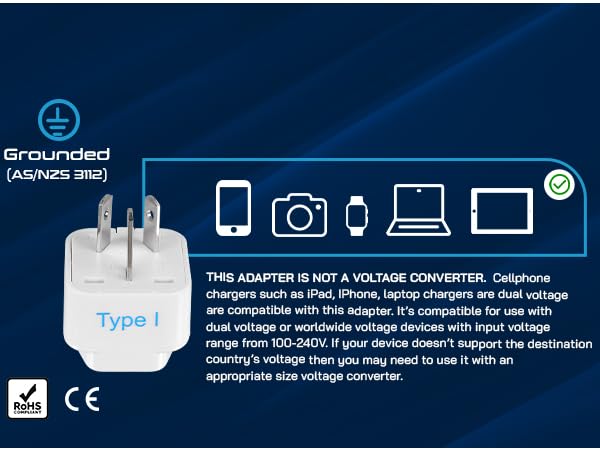 adapter for australia plug