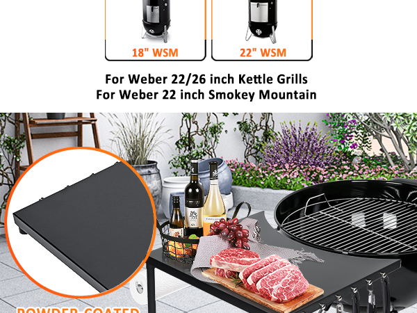 weber grill table