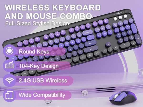 Wireless Keyboard and Mouse