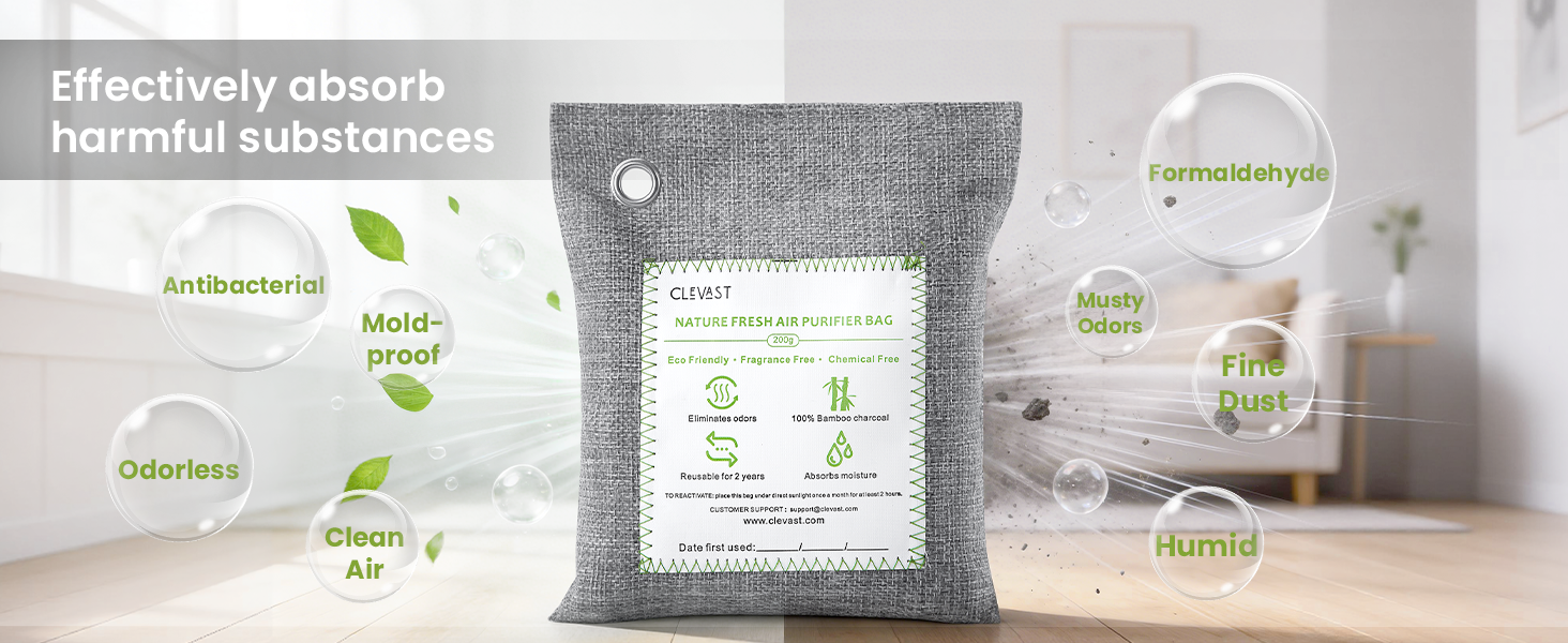 activated charcoal odor absorber