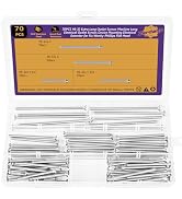70 Pieces Machine Screws, Extra Long #6-32 Outlet Screws Machine Long Electrical Outlet Screws (1...
