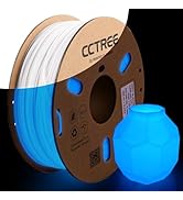 CCTREE Glow in The Dark PETG Filament 1.75mm, High-Speed 3D Printer Filament 1KG, Dimensional Acc...