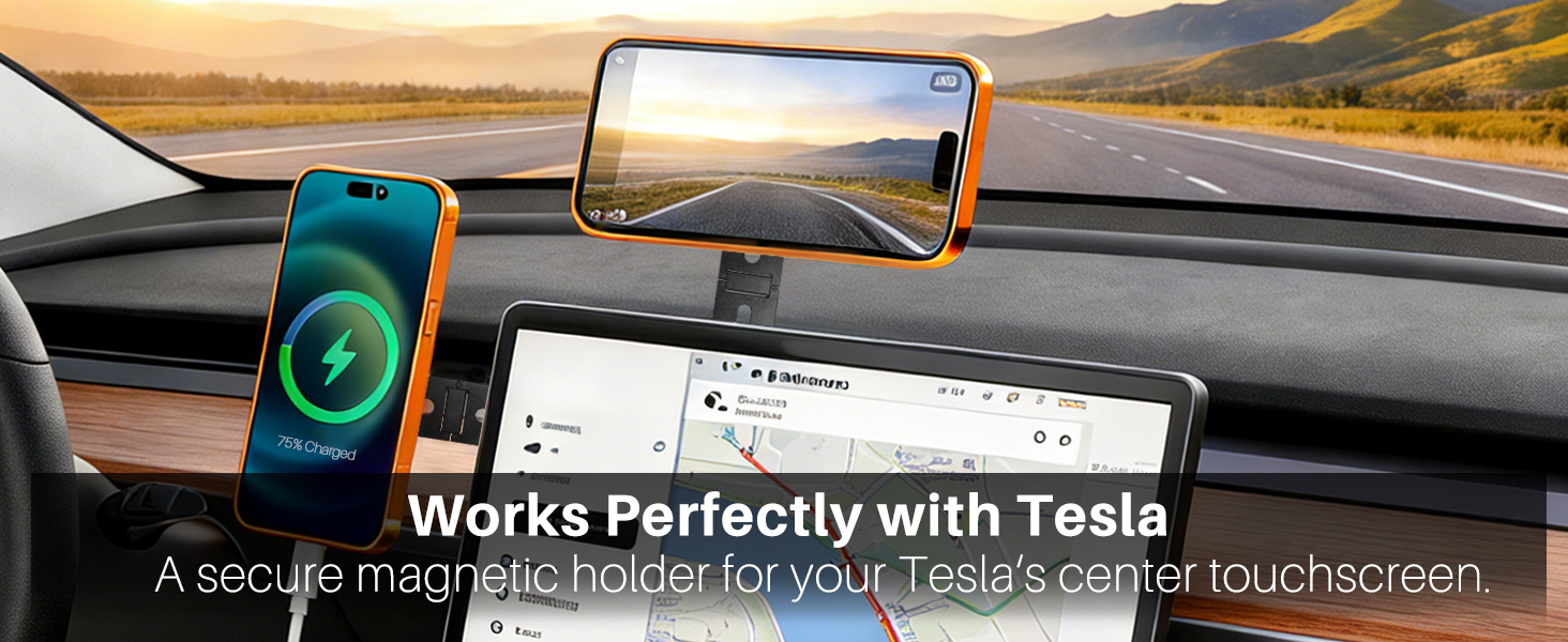 Magnetic Laptop Phone Mount