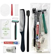 12 Sets Personal Hygiene Kit Basic Toiletry Kits Homeless Supplies Bulk for Travel,Charity