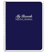 BookFactory Personal Medical Journal/My Medical History Logbook/Daily Medications Log Book/Medici...