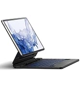 Dexnor for Samsung Galaxy Tab S10+ Plus/S9+ Plus/S9 FE+ Plus/S8+ Plus/S7+ Plus/S7 FE Case with Ke...