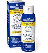 Doctor Butler's Hemorrhoid Spray - Hemorrhoid Treatment and Medicated Cleansing Solution with Wit...