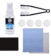 Cleaning Kit for Eyeglasses/Sunglasses - Lens Cleaning Tool with 2 Sets of Spare Pads, Lens Clean...