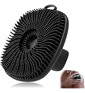 Silicone Body Scrubber, Silicone Loofah New Upgrade Richer Foam and Effective Cleaning, Ergonomic...