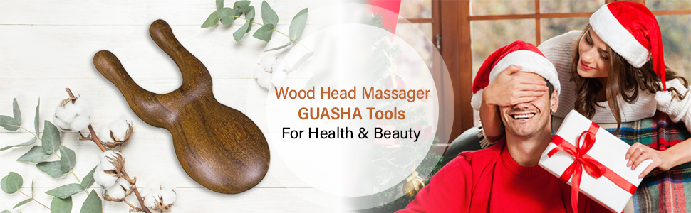Wooden Nose Guasha Massage Tools
