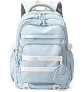 Armbq Kids Backpack for Girls Aesthetic School Backpack for Teen Girls Elementary Middle School B...
