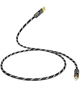 UCINNOVATE HiFi Audio USB to DAC Cable, 1.5m / 4.9FT OFC USB 2.0 Cable for Desk Speaker Subwoofer...