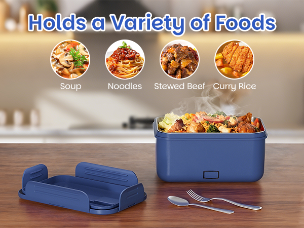 Hold a variety of foods