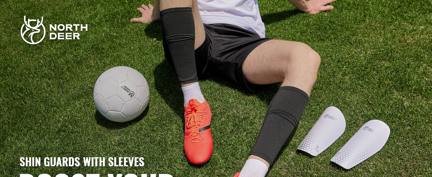 Shin Guards with Sleeves