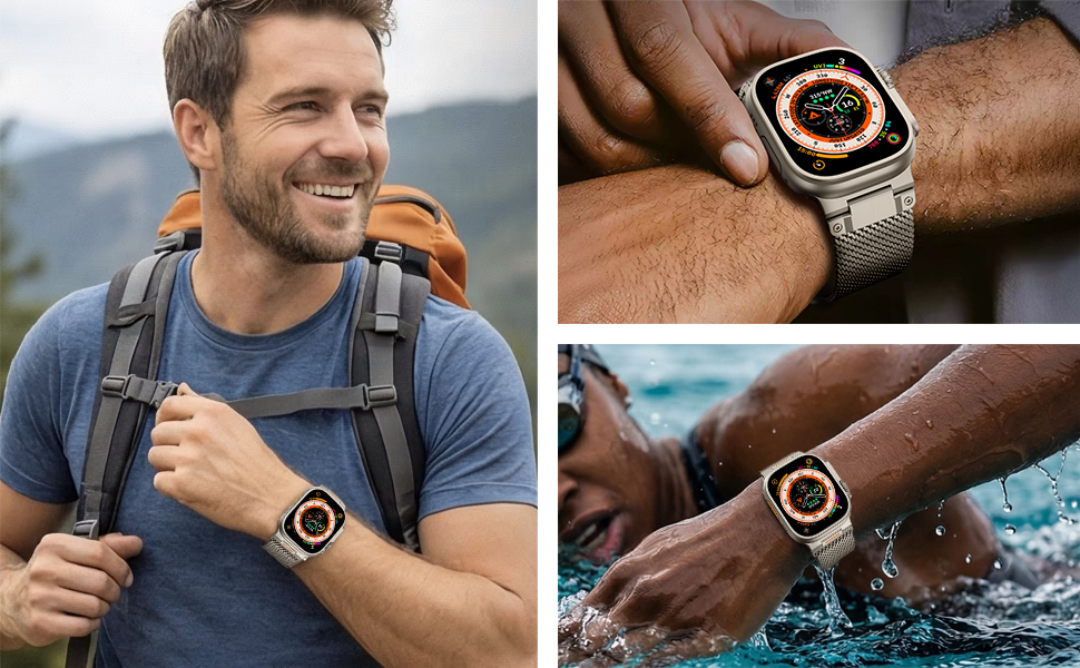 apple watch ultra bands milanese