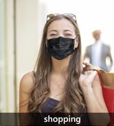 women black mask