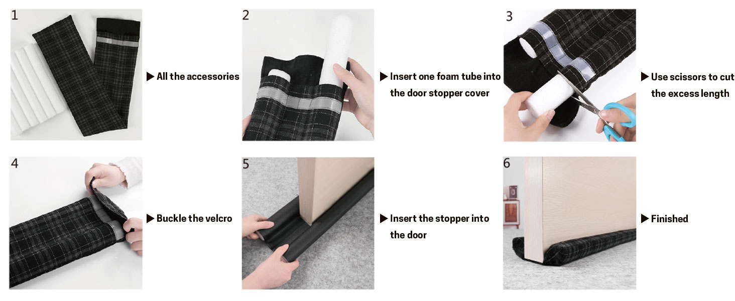 36 Inch Under Door Stopper
