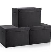 Large Linen Fabric Foldable Storage Bin Cube Organizer Basket