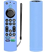 Voice Remote Cover, Silicone Remote Case Compatible with Insignia Firetv Omni Series or TV 4-Seri...