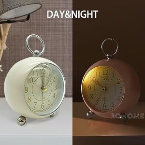Exquisite Night Light Analog Clock